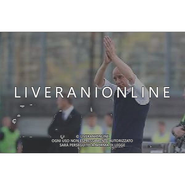Eugenio Corini allenatore del Brescia Calcio , Brescia - Ascoli partita di serie B, Brescia 1 maggio 2019. AG ALDO LIVERANI SAS
