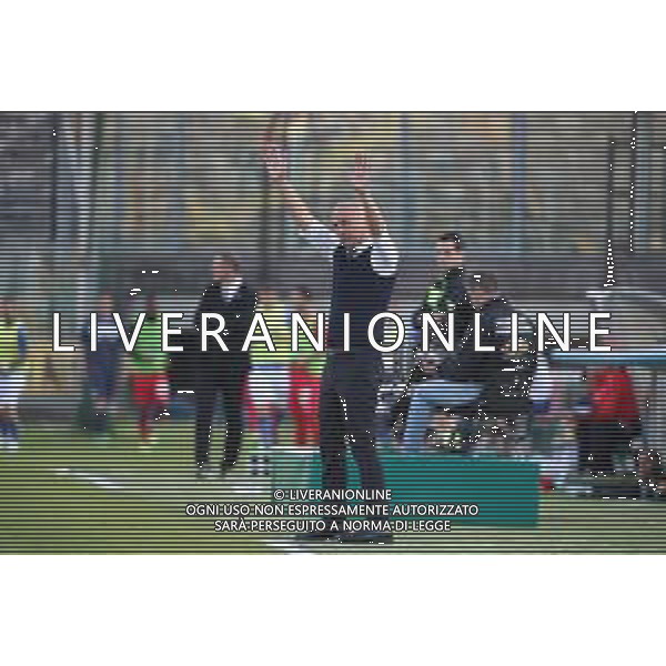 Eugenio Corini allenatore del Brescia Calcio , Brescia - Ascoli partita di serie B, Brescia 1 maggio 2019. AG ALDO LIVERANI SAS