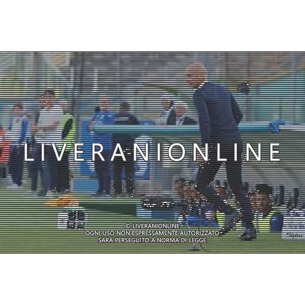 Eugenio Corini allenatore del Brescia Calcio , Brescia - Ascoli partita di serie B, Brescia 1 maggio 2019. AG ALDO LIVERANI SAS