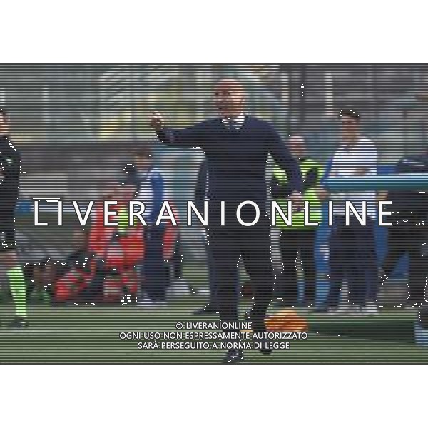 Eugenio Corini allenatore del Brescia Calcio , Brescia - Ascoli partita di serie B, Brescia 1 maggio 2019. AG ALDO LIVERANI SAS