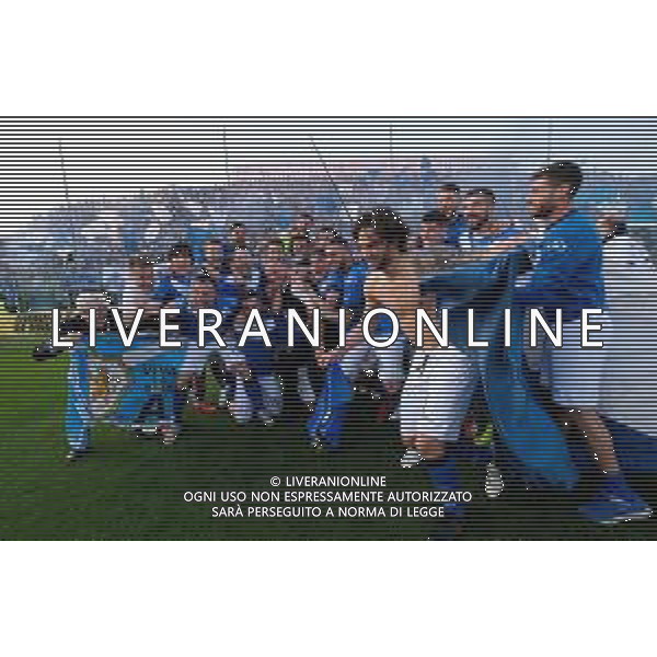 festegiamenti per la serie A, Brescia vs Ascoli serie b, Brescia 1 maggio 2019 . AG ALDO LIVERANI SAS