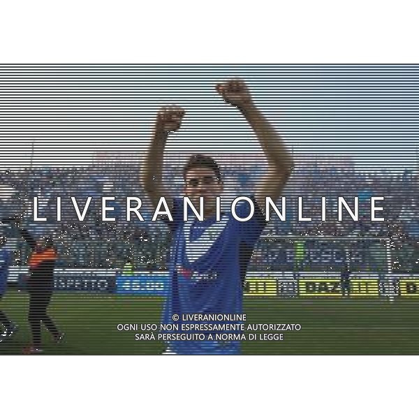 festa promozione,Calcio : Brescia vs ascoli.Brescia 01 maggio 2019 AG ALDO LIVERANI SAS