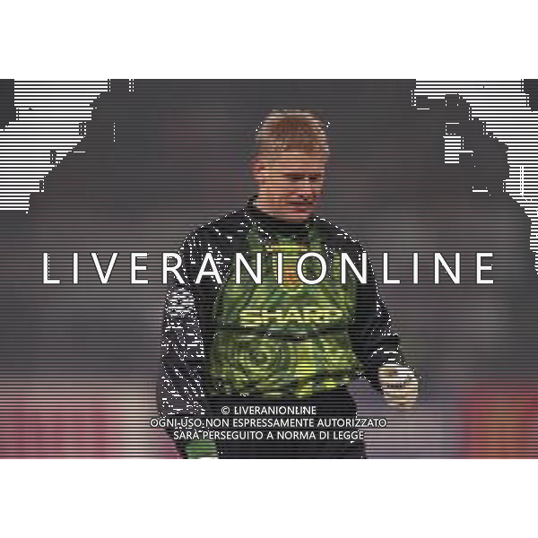 10-12-1997 TORINO-COPPA CAMPIONI JUVENTUS -MANCHESTER UNITED 1-0 NELLA FOTO PETER SCHMEICHEL AG ALDO LIVERANI SAS