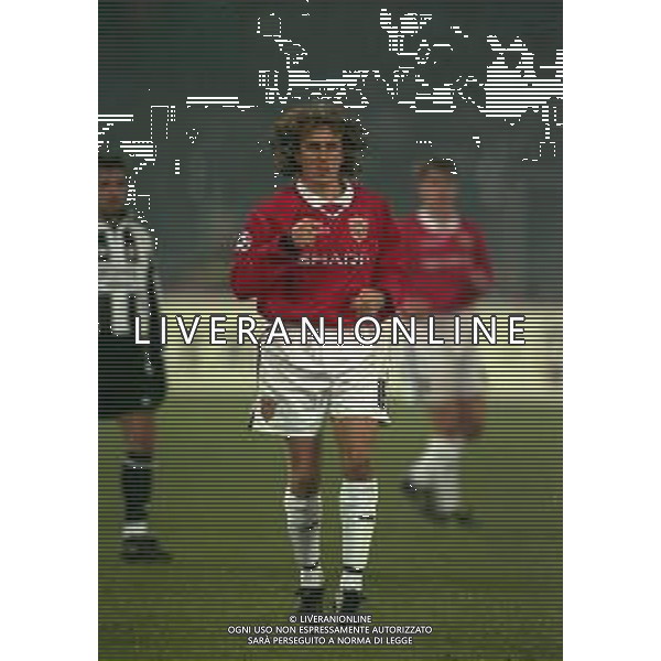 10-12-1997 TORINO-COPPA CAMPIONI JUVENTUS -MANCHESTER UNITED 1-0 NELLA FOTO KAREL POBORSKI AG ALDO LIVERANI SAS