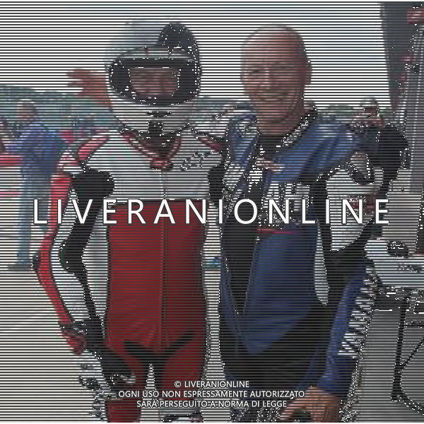 IMOLA 03 05 2019 200 MIGLIA REVIVAL NELLA FOTO DA SINISTRA JONNHY CECOTTO E CHRISTIAN SARRON FOTO GIANNI SANNA-AG ALDO LIVERANI SAS