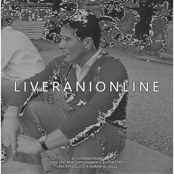 GIORGIO DAL MONTE CALCIATORE MILAN 1955 - RETROSPETTIVA ©ARCHIVIO / AGENZIA ALDO LIVERANI SAS