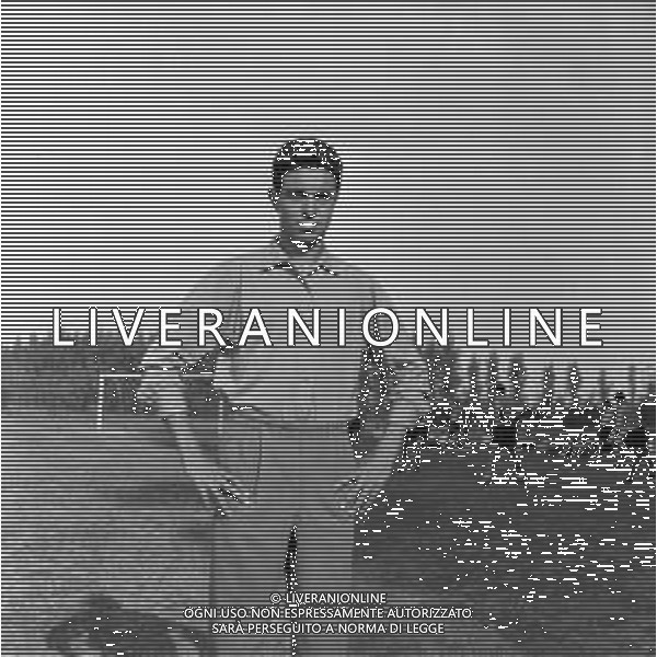 ALESSANDRO VITALI CALCIATORE ALESSANDRIA 1956-1957 - RETROSPETTIVA ©ARCHIVIO / AGENZIA ALDO LIVERANI SAS