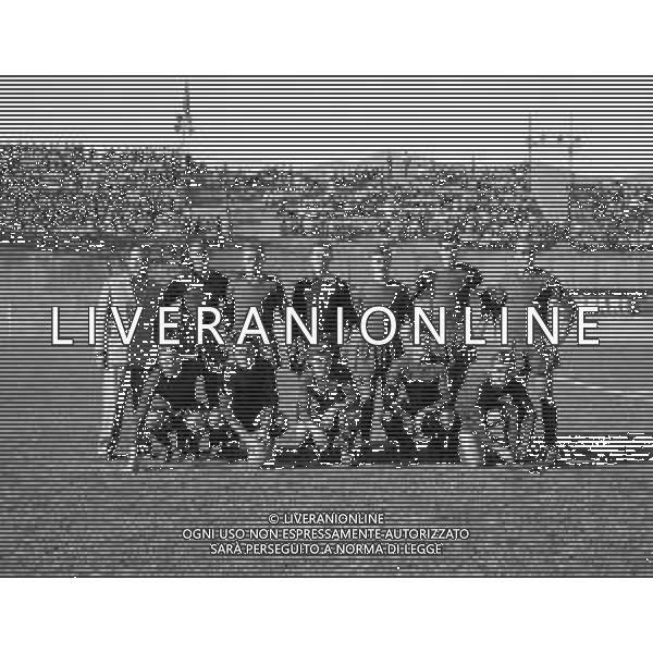 LA FORMAZIONE DELLA SAMBENEDETTESE CALCIO 1957 - RETROSPETTIVA ©ARCHIVIO / AGENZIA ALDO LIVERANI SAS