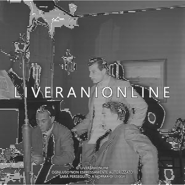 RADUNO E ALLENAMENTO DELLA NAZIONALE ITALIANA A FIRENZE 1957 - RETROSPETTIVA NELLA FOTO EDDIE FIRMANI, BERNASCONI GAUDENZIO E JUAN CARLOS TACCHI ©ARCHIVIO / AGENZIA ALDO LIVERANI SAS