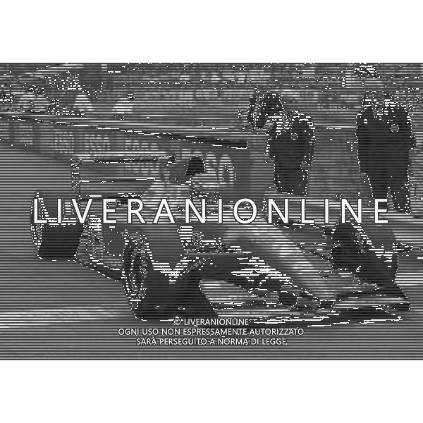1992-1993 MONZA-PROVE GP F1 MONZA NELLA FOTO JEAN ALESI AG ALDO LIVERANI SAS