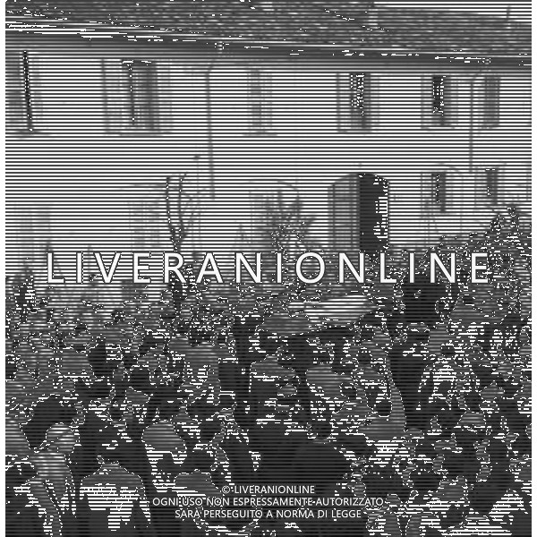 Funerali del pilota automobilistico Eugenio Castellotti, a Lodi il 16.03.1957 - RETROSPETTIVA ©ARCHIVIO / AGENZIA ALDO LIVERANI SAS