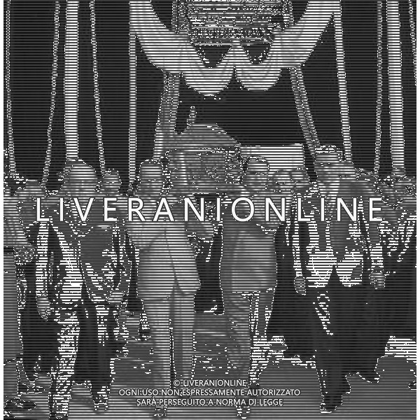 Funerali del pilota automobilistico Eugenio Castellotti, a Lodi il 16.03.1957 - RETROSPETTIVA ©ARCHIVIO / AGENZIA ALDO LIVERANI SAS