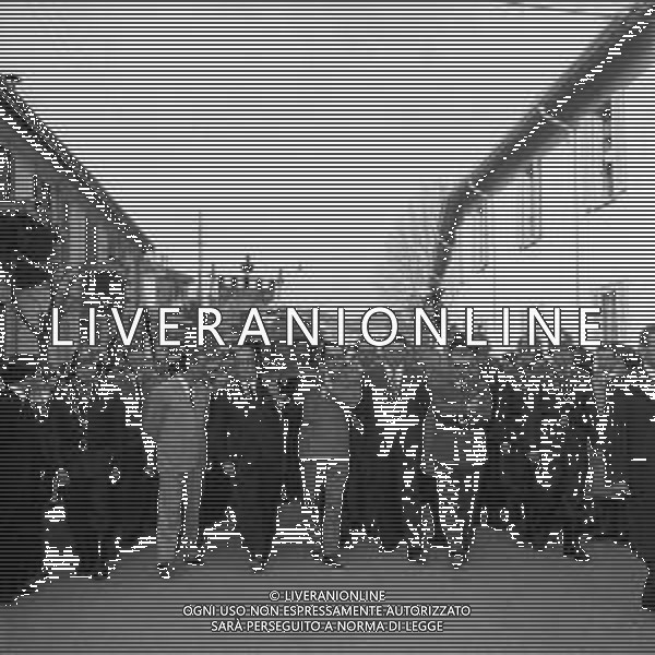Funerali del pilota automobilistico Eugenio Castellotti, a Lodi il 16.03.1957 - RETROSPETTIVA ©ARCHIVIO / AGENZIA ALDO LIVERANI SAS