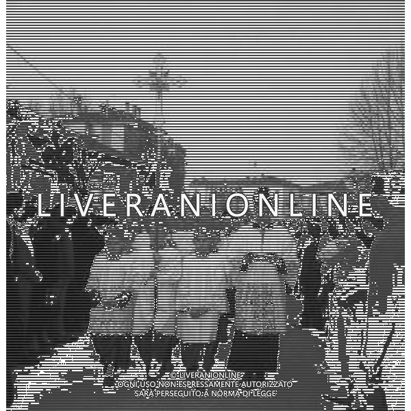 Funerali del pilota automobilistico Eugenio Castellotti, a Lodi il 16.03.1957 - RETROSPETTIVA ©ARCHIVIO / AGENZIA ALDO LIVERANI SAS