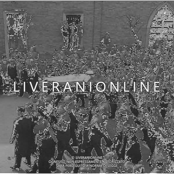 Funerali del pilota automobilistico Eugenio Castellotti, a Lodi il 16.03.1957 - RETROSPETTIVA ©ARCHIVIO / AGENZIA ALDO LIVERANI SAS