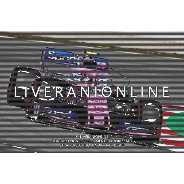 Lance Stroll (CDN) Racing Point F1 Team RP19. 10.05.2019. Formula 1 World Championship, Rd 5, Spanish Grand Prix, Barcelona, Spain, Practice Day. AG ALDO LIVERANI SAS-ONLY ITALY