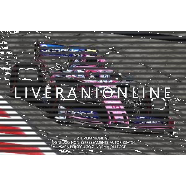 Lance Stroll (CDN) Racing Point F1 Team RP19. 10.05.2019. Formula 1 World Championship, Rd 5, Spanish Grand Prix, Barcelona, Spain, Practice Day. AG ALDO LIVERANI SAS-ONLY ITALY