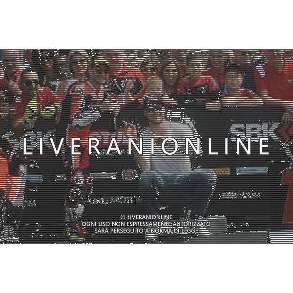 IMOLA 11 05 2019 SUPERBIKE IMOLA SABATO NELLA FOTO ALVARO BAUTISTA E IVAN ZAYTSEV PALLAVOLO FOTO GIANNI SANNA-AG ALDO LIVERANI SAS