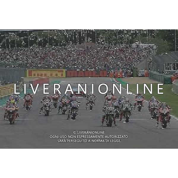IMOLA 11 05 2019 SUPERBIKE SABATO GARA 1 NELLA FOTO PARTENZA GARA 1 - Superbike Gara 1 ©SANNA / AGENZIA ALDO LIVERANI SAS