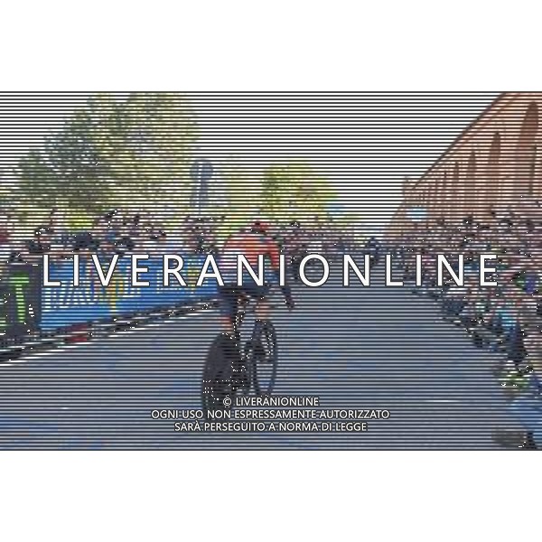 11-05-2019 Giro D\'italia; Tappa 01 Bologna - Bologna; 2019, Bahrain - Merida; Nibali, Vincenzo; Bologna - San Luca; ©SIROTTI / AGENZIA ALDO LIVERANI SAS