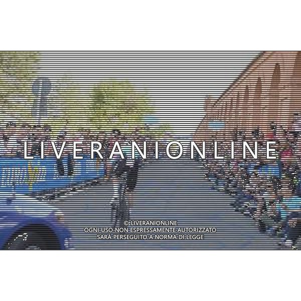 11-05-2019 Giro D\'italia; Tappa 01 Bologna - Bologna; 2019, Deceunick - Quickstep; Jungels, Bob; Bologna - San Luca; ©SIROTTI / AGENZIA ALDO LIVERANI SAS