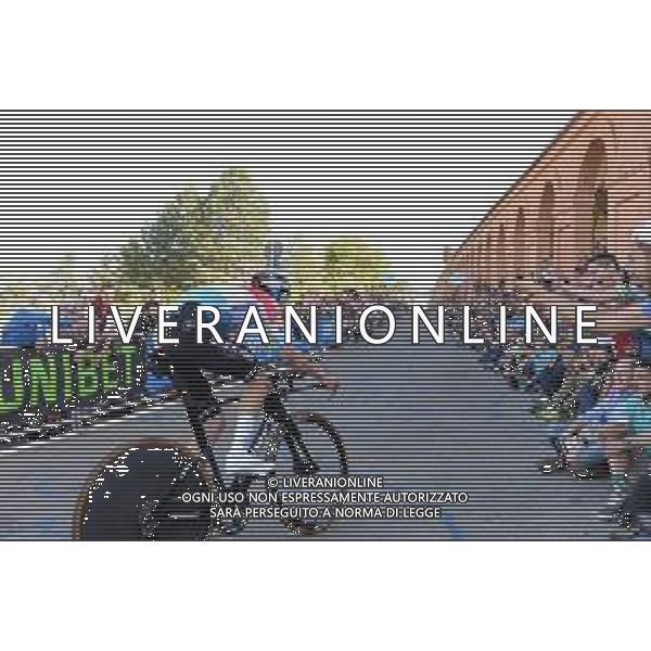 11-05-2019 Giro D\'italia; Tappa 01 Bologna - Bologna; 2019, Deceunick - Quickstep; Jungels, Bob; Bologna - San Luca; ©SIROTTI / AGENZIA ALDO LIVERANI SAS