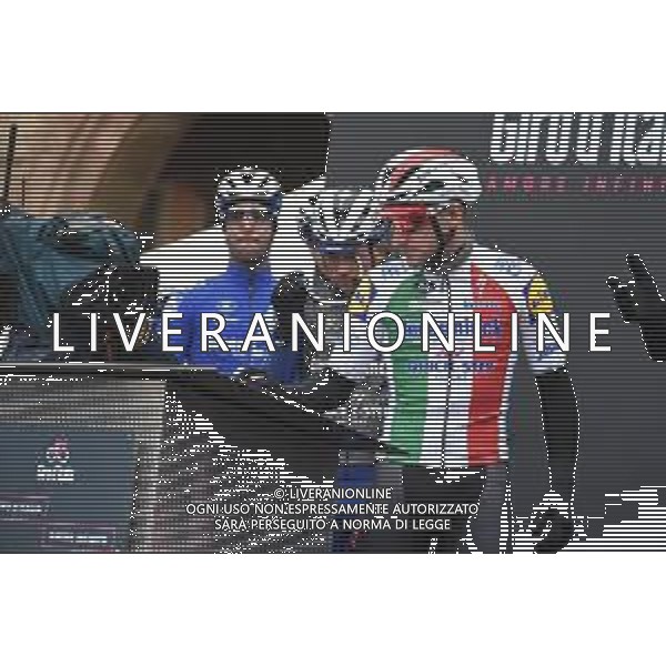 12-05-2019 Giro D\'italia; Tappa 02 Bologna - Fucecchio; 2019, Deceunick - Quickstep; Viviani, Elia; Bologna Piazza Maggiore; - PARTENZA ©SIROTTI / AGENZIA ALDO LIVERANI SAS
