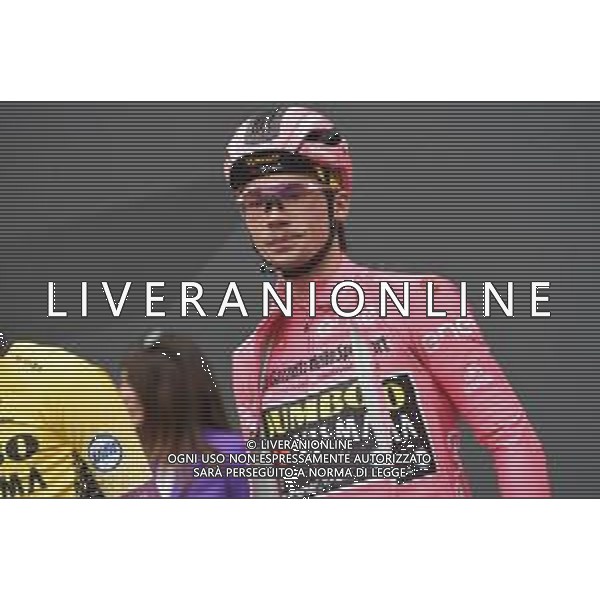 12-05-2019 Giro D\'italia; Tappa 02 Bologna - Fucecchio; 2019, Jumbo - Visma; Roglic, Primoz; Bologna Piazza Maggiore; - PARTENZA ©SIROTTI / AGENZIA ALDO LIVERANI SAS