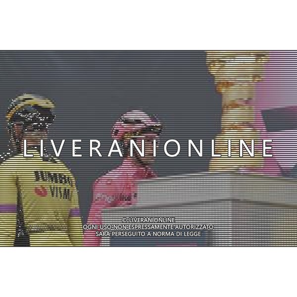12-05-2019 Giro D\'italia; Tappa 02 Bologna - Fucecchio; 2019, Jumbo - Visma; Roglic, Primoz; Bologna Piazza Maggiore; - PARTENZA ©SIROTTI / AGENZIA ALDO LIVERANI SAS