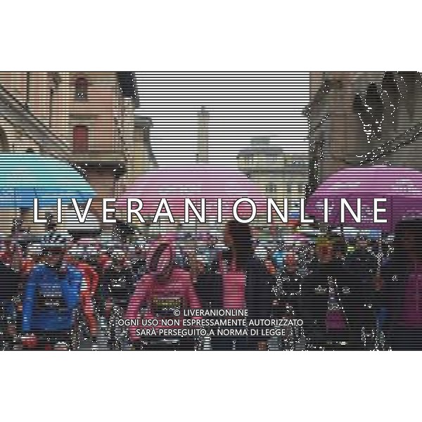12-05-2019 Giro D\'italia; Tappa 02 Bologna - Fucecchio; 2019, Jumbo - Visma; Roglic, Primoz; Bologna Piazza Maggiore; - PARTENZA ©SIROTTI / AGENZIA ALDO LIVERANI SAS