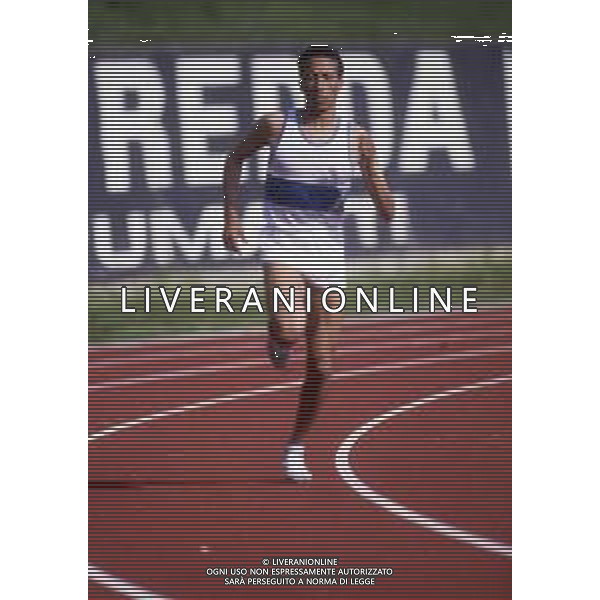RETROSPETTIVA SAID AOUITA ATLETICA 1986 NELLA FOTO SAID AOUITA AG ALDO LIVERANI SAS