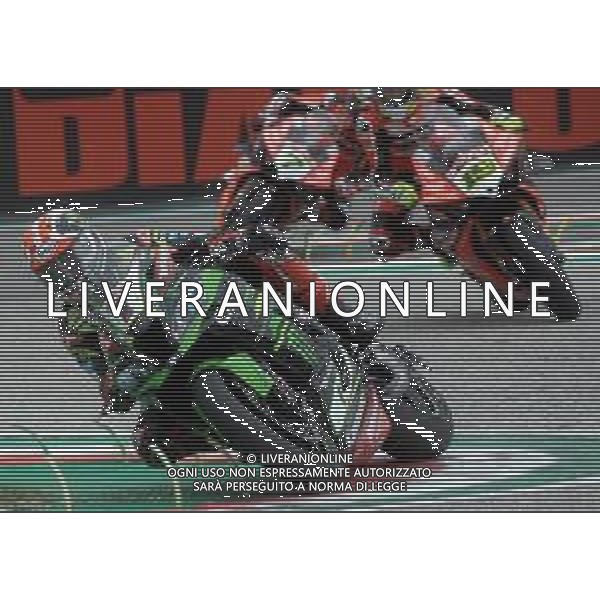 IMOLA 12 05 2019 SUPERBIKE GARA DUE ANNULLATA PER LA PIOGGIA NELLA FOTO JONATHAN REA DURANTE SUPERPOLE ©SANNA / AGENZIA ALDO LIVERANI SAS