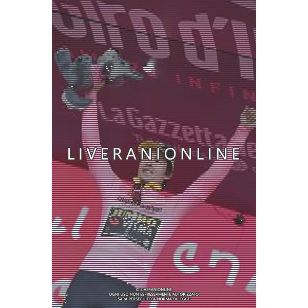 12-05-2019 Giro D\'italia; Tappa 02 Bologna - Fucecchio; 2019, Jumbo - Visma; Roglic, Primoz; Fucecchio; - ARRIVO E PODIO ©SIROTTI / AGENZIA ALDO LIVERANI SAS