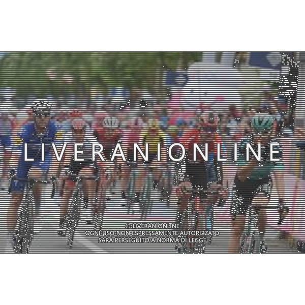 12-05-2019 Giro D\'italia; Tappa 02 Bologna - Fucecchio; 2019, Sunweb; Dumoulin, Tom; Fucecchio; - ARRIVO E PODIO ©SIROTTI / AGENZIA ALDO LIVERANI SAS