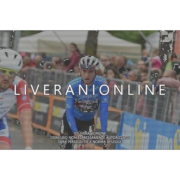12-05-2019 Giro D\'italia; Tappa 02 Bologna - Fucecchio; 2019, Trek - Segafredo; Ciccone, Giulio; Fucecchio; - ARRIVO E PODIO ©SIROTTI / AGENZIA ALDO LIVERANI SAS
