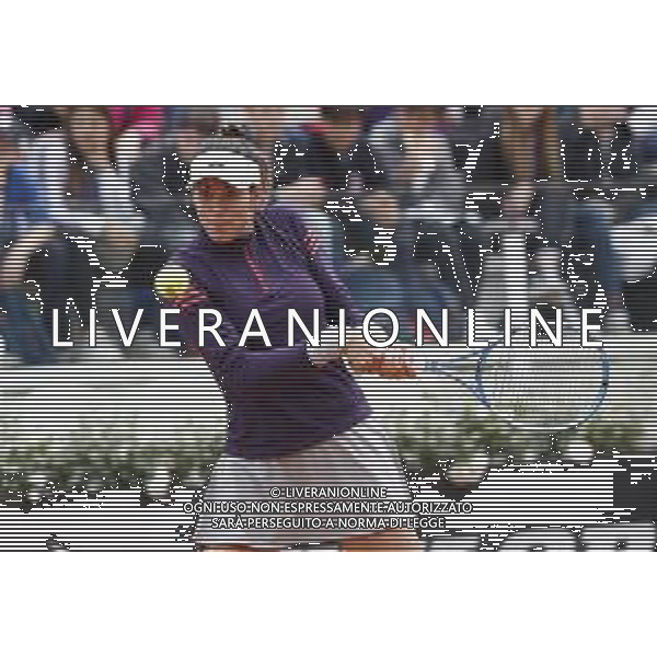 Roma 13/05/2019 - INTERNAZIONALI BNL D\' Italia 2019 - Saisai Zheng vs Gabrine Muguruza nella foto: Gabrine Muguruza ©Claudio Zamagni/Agenzia Aldo Liverani s.a.s. Gabrine Muguruza in action during the Woman Singles match between Saisai Zheng and Gabrine Muguruza at the The Internazionali BNL d\'Italia 2019 at Foro Italico on May 13, 2015 in Rome, Italy. / AGENZIA ALDO LIVERANI SAS