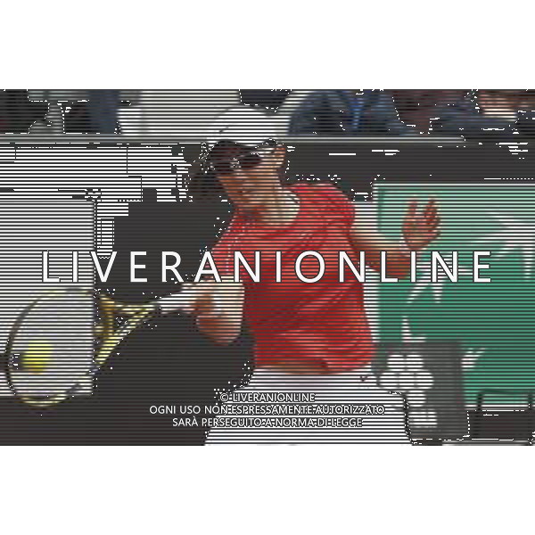 Roma 13/05/2019 - INTERNAZIONALI BNL D\' Italia 2019 - Saisai Zheng vs Gabrine Muguruza nella foto: Saisai Zheng ©Claudio Zamagni/Agenzia Aldo Liverani s.a.s. in action during the Woman Singles match between Saisai Zheng and Gabrine Muguruza at the The Internazionali BNL d\'Italia 2019 at Foro Italico on May 13, 2015 in Rome, Italy. / AGENZIA ALDO LIVERANI SAS
