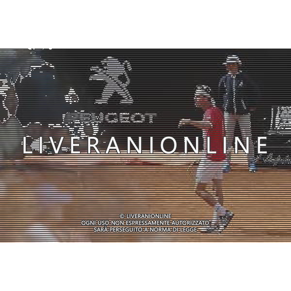 Roma 13/05/2019 - INTERNAZIONALI BNL D\' Italia 2019 - Alex de Minaur vs Marco Cecchinato nella foto: Marco Cecchinato ©Claudio Zamagni/Agenzia Aldo Liverani s.a.s. Marco Cecchinato during the Woman Singles match between Alex de Minaur and Marco Cecchinato at the The Internazionali BNL d\'Italia 2019 at Foro Italico on May 13, 2015 in Rome, Italy. / AGENZIA ALDO LIVERANI SAS