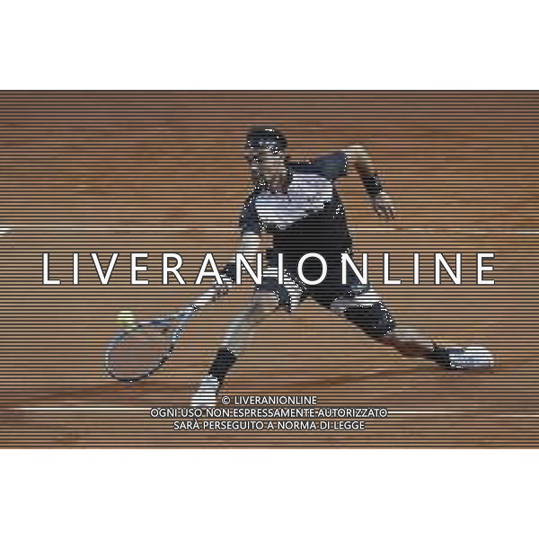 Roma 13/05/2019 - INTERNAZIONALI BNL D\' Italia 2019 - Jo-Wilfried Tsonga vs Fabio Fognini nella foto: Fabio Fognini ©Claudio Zamagni/Agenzia Aldo Liverani s.a.s. Fabio Fognini in action during the Mens Singles match between Jo-Wilfried Tsonga and Fabio Fognini at the The Internazionali BNL d\'Italia 2019 at Foro Italico on May 13, 2015 in Rome, Italy. / AGENZIA ALDO LIVERANI SAS