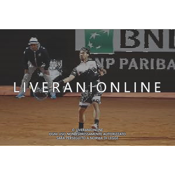 Roma 13/05/2019 - INTERNAZIONALI BNL D\' Italia 2019 - Jo-Wilfried Tsonga vs Fabio Fognini nella foto: Fabio Fognini ©Claudio Zamagni/Agenzia Aldo Liverani s.a.s. Fabio Fognini in action during the Mens Singles match between Jo-Wilfried Tsonga and Fabio Fognini at the The Internazionali BNL d\'Italia 2019 at Foro Italico on May 13, 2015 in Rome, Italy. / AGENZIA ALDO LIVERANI SAS