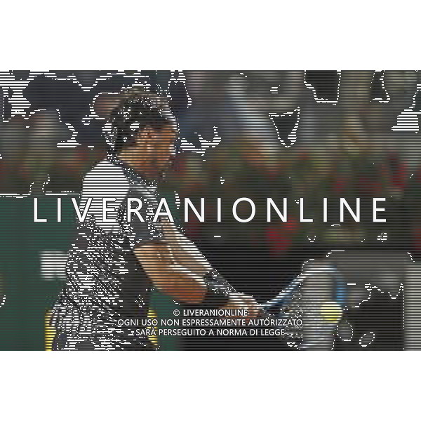 Roma 13/05/2019 - INTERNAZIONALI BNL D\' Italia 2019 - Jo-Wilfried Tsonga vs Fabio Fognini nella foto: Fabio Fognini ©Claudio Zamagni/Agenzia Aldo Liverani s.a.s. Fabio Fognini in action during the Mens Singles match between Jo-Wilfried Tsonga and Fabio Fognini at the The Internazionali BNL d\'Italia 2019 at Foro Italico on May 13, 2015 in Rome, Italy. / AGENZIA ALDO LIVERANI SAS