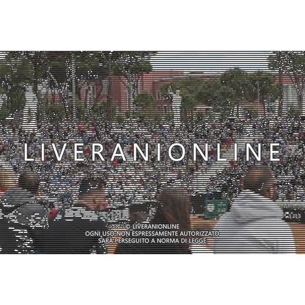 Roma 13/05/2019 - INTERNAZIONALI BNL D\' Italia 2019 - Danielle Collins vs Caroline Wozniacki - nella foto: il campo gara pietrangeli ©Claudio Zamagni/Agenzia Aldo Liverani s.a.s. pietrangeli field during the woman match between Danielle Collins and Caroline Wozniacki at the The Internazionali BNL d\'Italia 2019 at Foro Italico on May 14, 2019 in Rome, Italy. / AGENZIA ALDO LIVERANI SAS