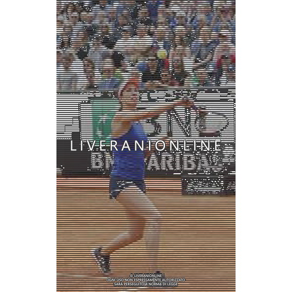 Roma 13/05/2019 - INTERNAZIONALI BNL D\' Italia 2019 - Danielle Collins vs Caroline Wozniacki - nella foto: Danielle Collins ©Claudio Zamagni/Agenzia Aldo Liverani s.a.s. Danielle Collins during the woman match between Danielle Collins and Caroline Wozniacki at the The Internazionali BNL d\'Italia 2019 at Foro Italico on May 14, 2019 in Rome, Italy. / AGENZIA ALDO LIVERANI SAS