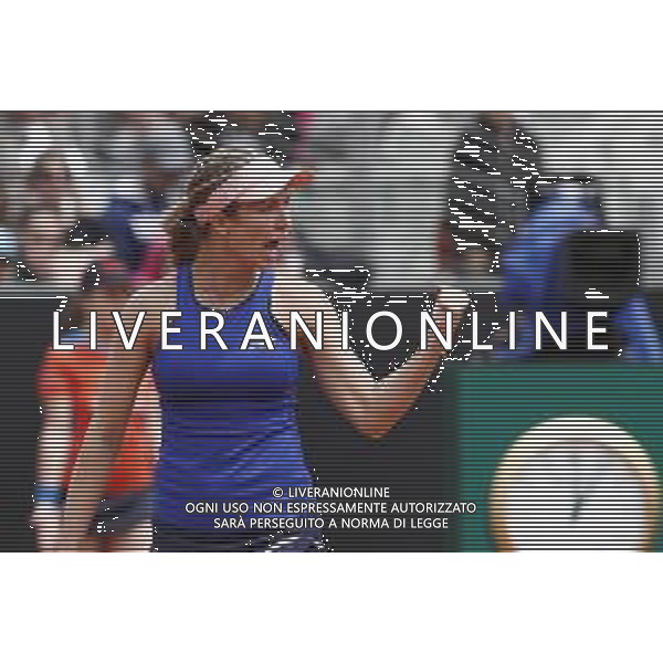 Roma 13/05/2019 - INTERNAZIONALI BNL D\' Italia 2019 - Danielle Collins vs Caroline Wozniacki - nella foto: Danielle Collins ©Claudio Zamagni/Agenzia Aldo Liverani s.a.s. Danielle Collins during the woman match between Danielle Collins and Caroline Wozniacki at the The Internazionali BNL d\'Italia 2019 at Foro Italico on May 14, 2019 in Rome, Italy. / AGENZIA ALDO LIVERANI SAS