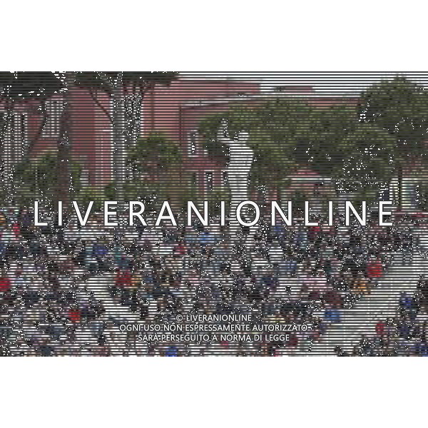 Roma 13/05/2019 - INTERNAZIONALI BNL D\' Italia 2019 - Danielle Collins vs Caroline Wozniacki - nella foto: il pubblico sugli spalti e in tribuna ©Claudio Zamagni/Agenzia Aldo Liverani s.a.s. during the woman match between Danielle Collins and Caroline Wozniacki at the The Internazionali BNL d\'Italia 2019 at Foro Italico on May 14, 2019 in Rome, Italy. / AGENZIA ALDO LIVERANI SAS