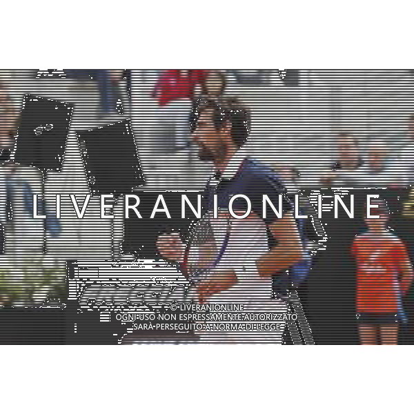 Roma 13/05/2019 - INTERNAZIONALI BNL D\' Italia 2019 - Richard Gasquet vs Jeremy Chardy - nella foto: Jeremy Chardy ©Claudio Zamagni/Agenzia Aldo Liverani s.a.s. Jeremy Chardy during the mens match between Gasquet vs Jeremy Chardy at the The Internazionali BNL d\'Italia 2019 at Foro Italico on May 14, 2019 in Rome, Italy./ AGENZIA ALDO LIVERANI SAS
