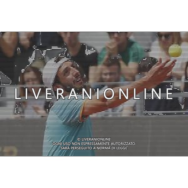 Roma 13/05/2019 - INTERNAZIONALI BNL D\' Italia 2019 - Marin Clinic vs Andrea Basso - nella foto: Andrea Basso ©Claudio Zamagni/Agenzia Aldo Liverani s.a.s. Andrea Basso during the mens match between Marin Clinic and Andrea Basso at the The Internazionali BNL d\'Italia 2019 at Foro Italico on May 14, 2019 in Rome, Italy./ AGENZIA ALDO LIVERANI SAS