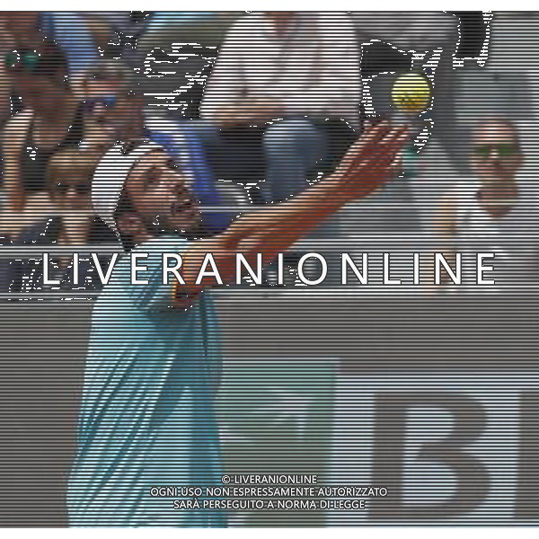 Roma 13/05/2019 - INTERNAZIONALI BNL D\' Italia 2019 - Marin Clinic vs Andrea Basso - nella foto: Andrea Basso ©Claudio Zamagni/Agenzia Aldo Liverani s.a.s. Andrea Basso during the mens match between Marin Clinic and Andrea Basso at the The Internazionali BNL d\'Italia 2019 at Foro Italico on May 14, 2019 in Rome, Italy./ AGENZIA ALDO LIVERANI SAS