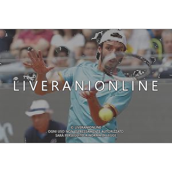 Roma 13/05/2019 - INTERNAZIONALI BNL D\' Italia 2019 - Marin Clinic vs Andrea Basso - nella foto: Andrea Basso ©Claudio Zamagni/Agenzia Aldo Liverani s.a.s. Andrea Basso during the mens match between Marin Clinic and Andrea Basso at the The Internazionali BNL d\'Italia 2019 at Foro Italico on May 14, 2019 in Rome, Italy./ AGENZIA ALDO LIVERANI SAS