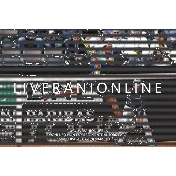 Roma 13/05/2019 - INTERNAZIONALI BNL D\' Italia 2019 - Alexander Zverev vs Matteo Berrettini - nella foto: Matteo Berrettini©Claudio Zamagni/Agenzia Aldo Liverani s.a.s. Matteo Berrettini during the mens match between Alexander Zverev and Matteo Berrettini at the The Internazionali BNL d\'Italia 2019 at Foro Italico on May 14, 2019 in Rome, Italy. / AGENZIA ALDO LIVERANI SAS